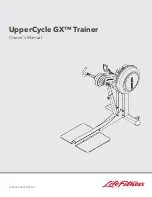 Предварительный просмотр 1 страницы LifeFitness UpperCycle GX Owner'S Manual