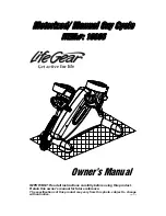 Предварительный просмотр 1 страницы LifeGear 16065 Owner'S Manual