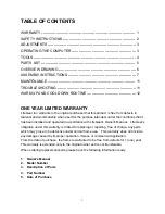 Preview for 2 page of LifeGear 20145HP Owner'S Manual