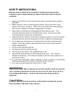 Preview for 3 page of LifeGear 20145HP Owner'S Manual