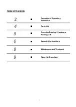 Предварительный просмотр 2 страницы LifeGear 20161 Owner'S Manual