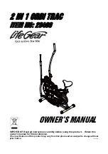 LifeGear 28400 Owner'S Manual preview