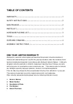 Preview for 2 page of LifeGear 76260 Owner'S Manual