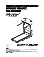 LifeGear 97020D Owner'S Manual предпросмотр