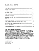 Preview for 2 page of LifeGear 97240 Owner'S Manual