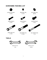 Предварительный просмотр 5 страницы LifeGear F2 body/BENCH Owner'S Manual