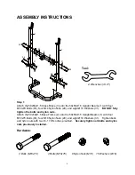 Предварительный просмотр 7 страницы LifeGear F2 body/BENCH Owner'S Manual