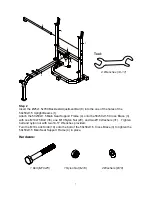 Предварительный просмотр 8 страницы LifeGear F2 body/BENCH Owner'S Manual