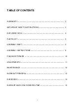 Preview for 2 page of LifeGear Foldable Oxy Cycle Sync 16080 Owner'S Manual