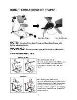 Preview for 15 page of LifeGear multi/GYM 76500 Owner'S Manual