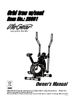 LifeGear Orbi trac 28001 Owner'S Manual preview