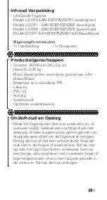 Preview for 3 page of Lifegoods LG1016 User Manual