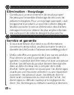 Preview for 34 page of Lifegoods LG989 User Manual