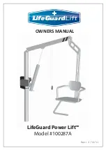 LifeGuard Lift LifeGuard Power Lift Series Owner'S Manual preview