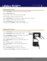 Предварительный просмотр 13 страницы Lifeloc FC10Plus Operation Manual