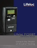 Lifeloc FC20BT Operator'S Manual предпросмотр