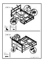 Предварительный просмотр 21 страницы Lifely CCO-DEBED137-WHT Assemble Instructions