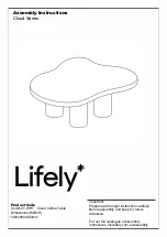 Предварительный просмотр 1 страницы Lifely Cloud Series Assembly Instructions Manual