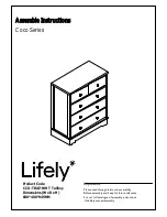 Предварительный просмотр 1 страницы Lifely Coco CCO-TB117-WHT Assemble Instructions