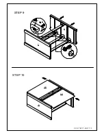 Предварительный просмотр 10 страницы Lifely Coco CCO-TB117-WHT Assemble Instructions