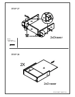 Предварительный просмотр 19 страницы Lifely Coco CCO-TB117-WHT Assemble Instructions