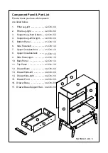 Предварительный просмотр 5 страницы Lifely Nobu NB TB8411-OK TALLBOY Assembly Instruction Manual