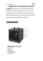 Предварительный просмотр 4 страницы LIFEPLUS IFH12A-56 Instruction Manual