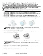 Предварительный просмотр 21 страницы LifePort Kidney Transporter 1.1 Operator'S Manual