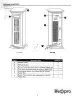 Предварительный просмотр 3 страницы Lifepro LS-4CH-SIQT/-D Manual