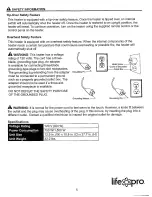 Предварительный просмотр 5 страницы Lifepro LS-4CH-SIQT/-D Manual