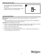 Предварительный просмотр 9 страницы Lifepro LS-IQH-62 User Manual