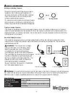 Preview for 5 page of Lifepro LS1002THD14 User Manual