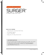 Preview for 7 page of Lifepro Soar FX Surger User Manual