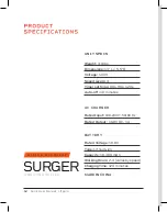 Preview for 12 page of Lifepro Soar FX Surger User Manual