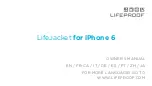 Предварительный просмотр 1 страницы LifeProof LifeJacket for iPhone 6 Owner'S Manual