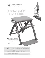 Life's A Beach Pilates PRO Chair Assembly  & Care Manual предпросмотр