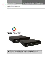 LifeSafety Power FlexPower RA100 Series Installation Manual preview