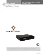 LifeSafety Power Flexpower RBE Installation Manual preview