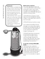 Preview for 8 page of Lifesaver 4000UF Instruction Manual