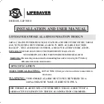 Lifesaver LIF5000 Installation And User Manual preview