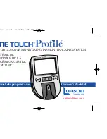 Lifescan ONE TOUCH BASIC BLOOD GLUCOSE MONITORING SYSTEM Owner'S Booklet preview