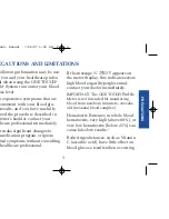 Preview for 10 page of Lifescan ONE TOUCH BASIC BLOOD GLUCOSE MONITORING SYSTEM Owner'S Booklet