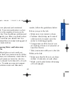 Preview for 56 page of Lifescan ONE TOUCH BASIC BLOOD GLUCOSE MONITORING SYSTEM Owner'S Booklet