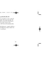 Preview for 69 page of Lifescan ONE TOUCH BASIC BLOOD GLUCOSE MONITORING SYSTEM Owner'S Booklet