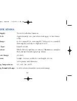 Preview for 99 page of Lifescan ONE TOUCH BASIC BLOOD GLUCOSE MONITORING SYSTEM Owner'S Booklet