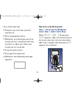 Preview for 23 page of Lifescan ONETOUCH BASIC (WITH DATA PORT) Owner'S Booklet