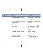 Preview for 74 page of Lifescan ONETOUCH BASIC (WITH DATA PORT) Owner'S Booklet