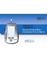 Предварительный просмотр 1 страницы Lifescan OneTouch SS Xpress Instructions For Use Manual