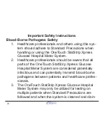 Preview for 12 page of Lifescan OneTouch SS Xpress Instructions For Use Manual