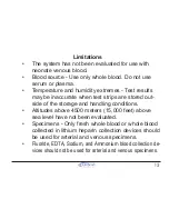 Preview for 21 page of Lifescan OneTouch SS Xpress Instructions For Use Manual